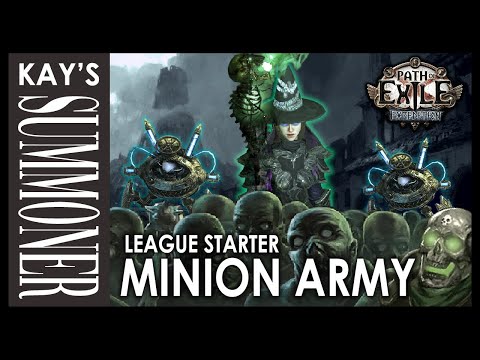 PoE 3.15 - Minion Army Necromancer - League Starter - Expedition League