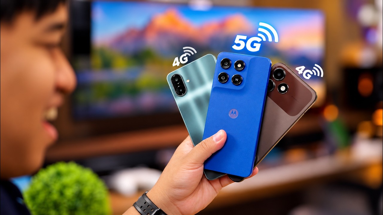 Pilihan PALING PAS HP 3 JUTAAN‼️ moto g37 5g vs OPPO A6c & Samsung A08