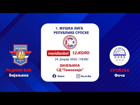 KK RADNIK BN - KK SUTJESKA