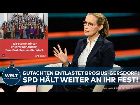 BROSIUS-GERSDORF: Kurzgutachten entlastet Richterkandidatin! SPD hält weiter an ihr fest!
