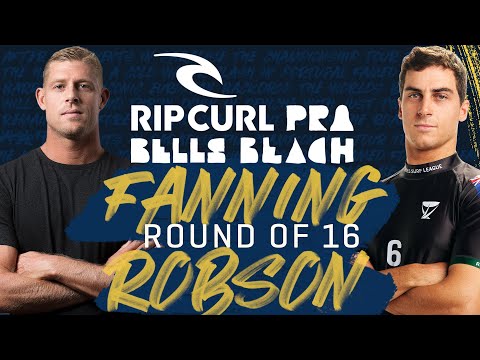 Mick Fanning vs Callum Robson | Rip Curl Pro Bells Beach - Round of 16 Heat Replay