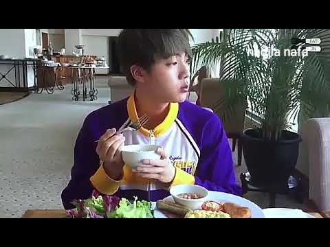 Jin BTS eating🍜🍝
