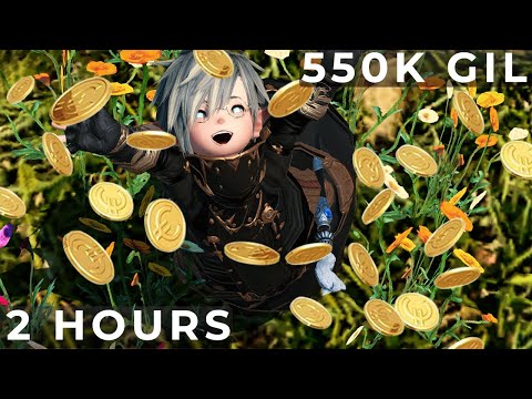 FFXIV: How to make 550K gil in 2 hours with BLUE MAGE.