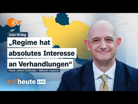 Video Thumbnail: Iran: Straße von Hormus wieder blockiert - Nahost-Experte analysiert aktuelle Lage | ZDFheute live