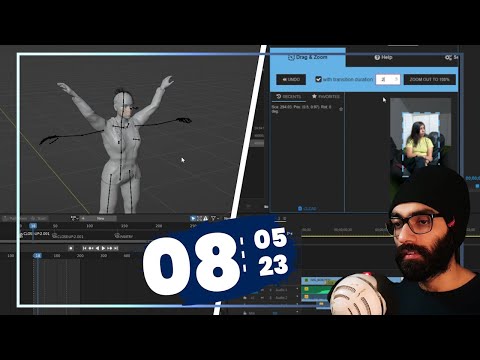 Convert mesh from A pose to T pose | Drag Zoom Pro not working fix