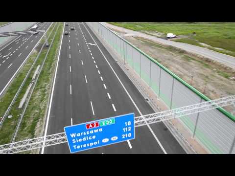 Polish highway A2 / Polnishe Autobahn A2