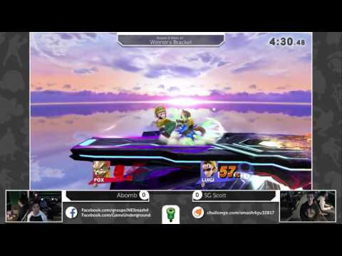 S4@GU 3-28 (Winner's Bracket): SG Scot (Luigi) vs Abomb (Fox)