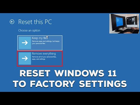 How to FULLY Reset Windows 11 to Factory Settings