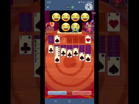 mistake game #solitaire #1xbet #game