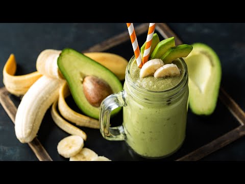 Recette smoothie avocat banane amande