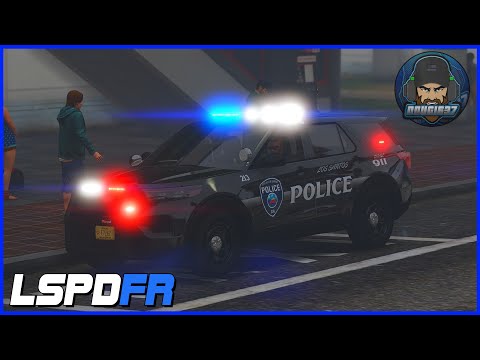 GTAV | LSPDFR 0.4.9 | 2022 Ep #65 | LSPD 2020 FPIU Airport patrol