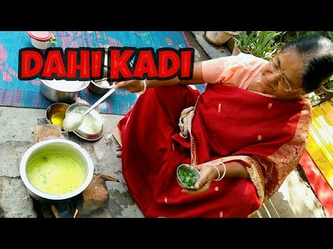 Delicious Kadhi recipe | traditional Dahi Kadhi by Dadi ( Grandma, Aai )