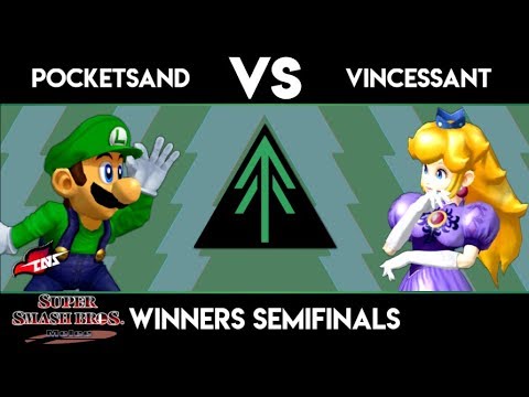 Evergreen Rising #1 - TNS | PocketSand vs Vincessant - Melee Winners Semifinals