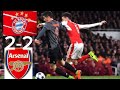 Arsenal vs bayern Munich 2-2 highlights & all goals 2024 HD