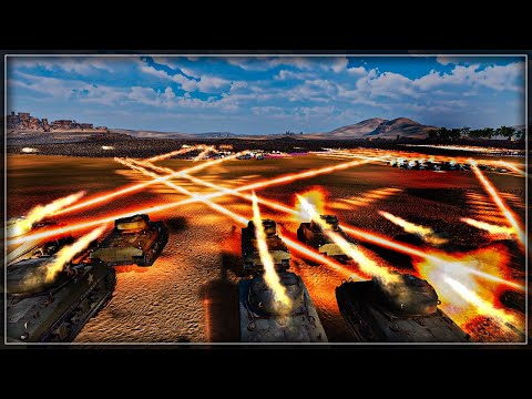Can 400 Super Machine Guns Stop 1.3M Heavy Armored Roman Genrals - Ultimate Epic Battle Simulator 2
