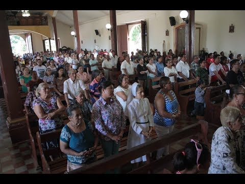 Excarcelados participan en misa en Catarina en honor a muertos durante protestas en Nicaragua