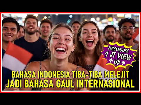 MERINDING ⁉️ BAHASA INDONESIA SEMAKIN DI GANDRUNGI MASYARAKAT GLOBAL ‼️