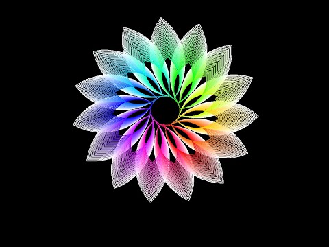 Lets Create An Amazing Python Program Flower Design Using Python