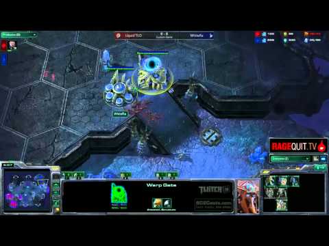 WhiteRa(P) v Liquid`TLO(Z) - Shakuras Plateau - Custom Game 12.31.2011