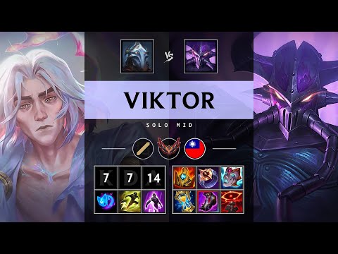 Viktor Mid vs Kassadin - TW Grandmaster Patch 25.07