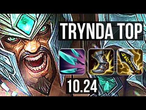 TRYNDAMERE vs FIORA (TOP) | 2.1M mastery, 7 solo kills, 900+ games | NA Diamond | v10.24