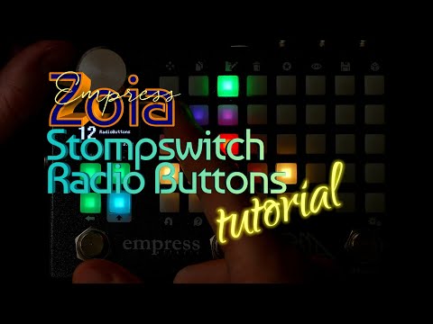 Zoia Tutorial: Stompswitch Radio Buttons - Empress Effects Zoia