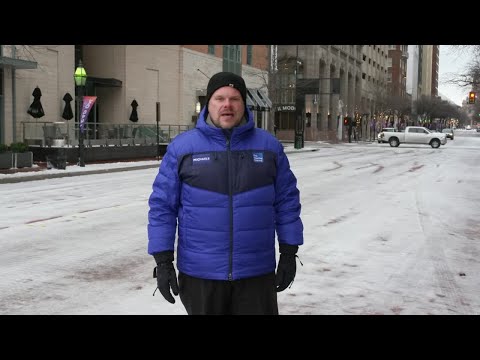 Fort Worth, Texas, getting ready for ice storm