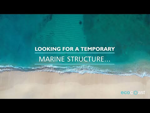 Geosynthetic Ecobag Coastal Protection Containers: For Temporary Structures