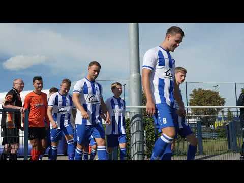 Blauw-Wit Shirtpresentatie