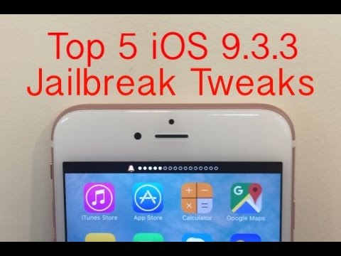 Top 5 iOS 9.3.3 Cydia Tweaks - August 2016 - Part 3