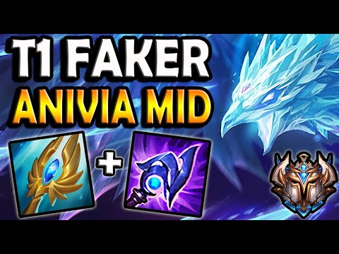 T1 Faker ANIVIA MID vs KASSADIN - Patch 10.25 Ranked Korea ✅