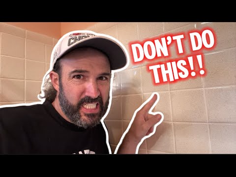 I Made A HUGE Mistake - Watch Before Re-Grouting Your Tile