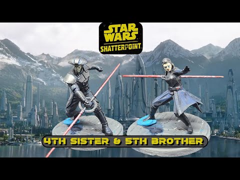 4th Sister & 5th Brother // Star Wars Shatterpoint Painting miniature