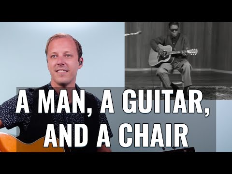 Old-School Blues Guitar Legend Lightnin' Hopkins Reveals How To Play "Baby Please Don't Go"