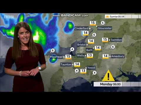 Alex Osbourne BBC ONE Points West weather August 16th 2020 in HD! - 60 FPS Better Quality