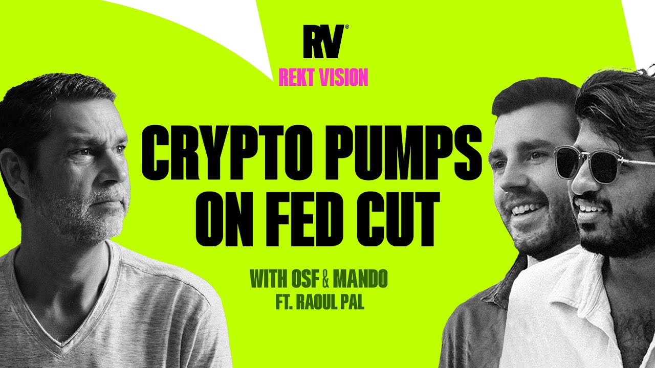 🔴 Crypto Pumps After the Fed Rate Cut ft. Raoul Pal