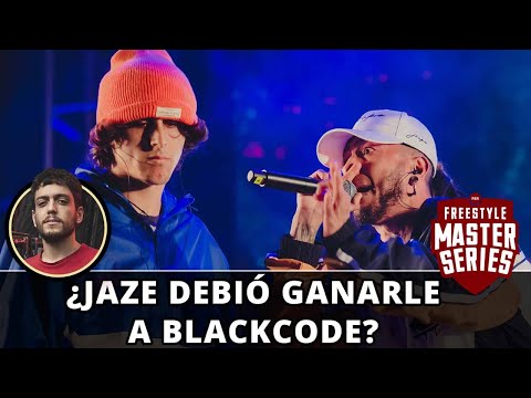 ¿BLACKCODE DEBIÓ GANARLE A JAZE? - FMS PERU 2022 J5