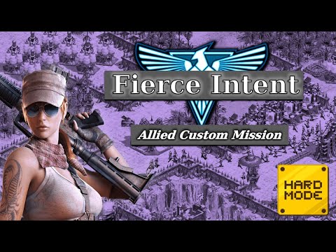 Fierce Intent | Hard Mode | Allied Fan Mission | Red Alert 2 Yuri's Revenge