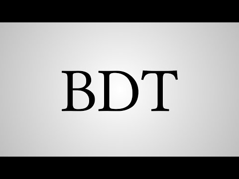 What Does "BDT" Stand For?