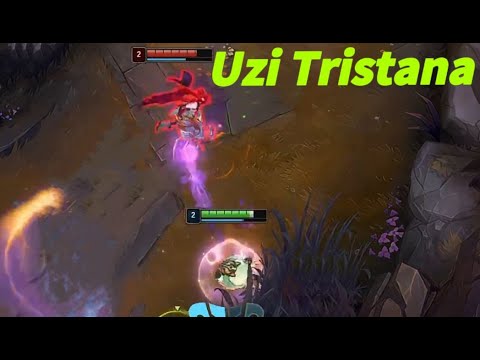 UZI TRISTANA VS  JINX  , HIS TRISTANA IS SO CLEAN!