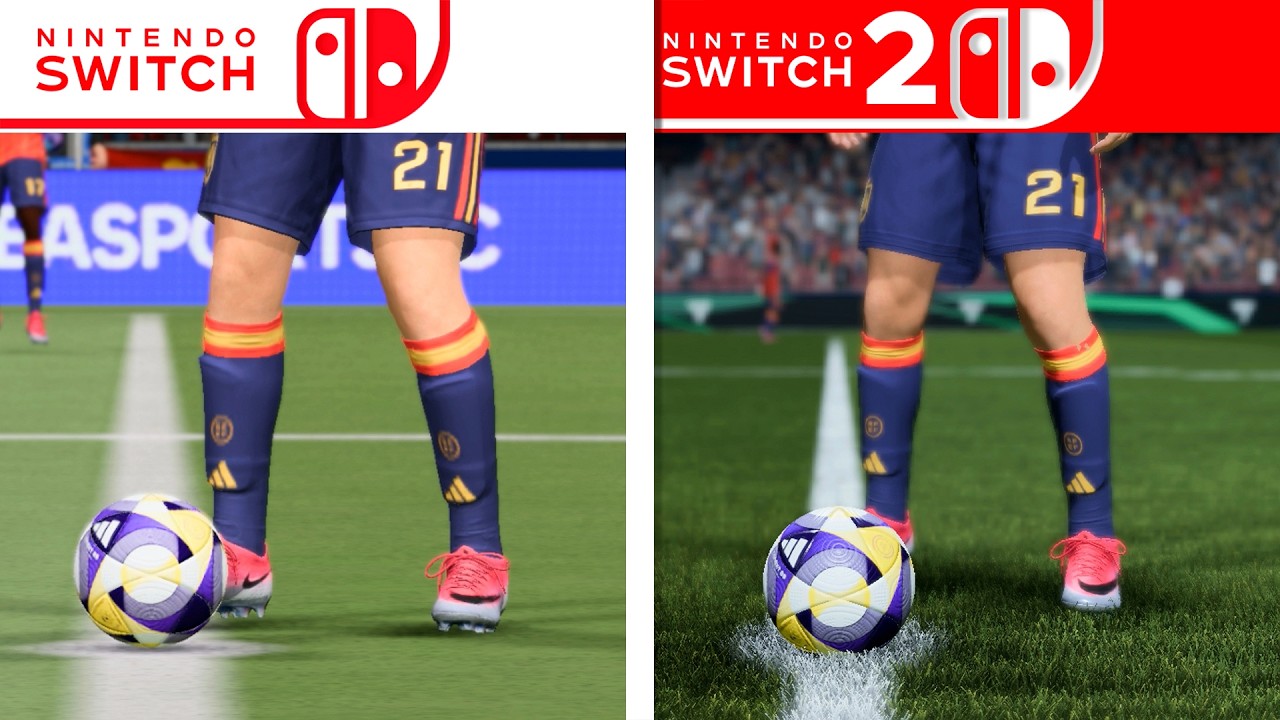 EA Sports FC 27 | Switch vs Switch 2 | Graphics Comparison
