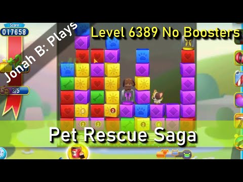 Pet Rescue Saga Level 6389 No Boosters