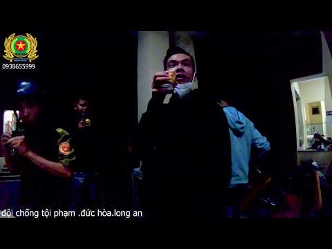 tuần tra đêm công an xã đội chống tội phạm