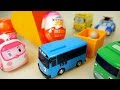 Tayo Bus And Robocar Poli Car Toys Construction Play And Kinder Joy Surprise Eggs Toy