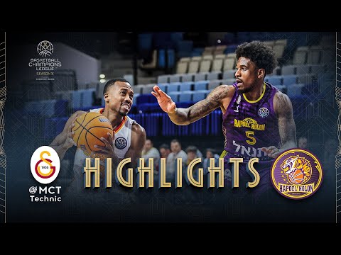 Galatasaray MCT Technic v Hapoel Netanel Holon | Round of 16 | Highlights | #BasketballCL 2025-26