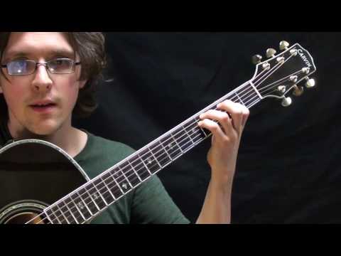 "Fallin' For You" -  Colbie Callait Guitar Lesson - The Triad Chord Scale Series