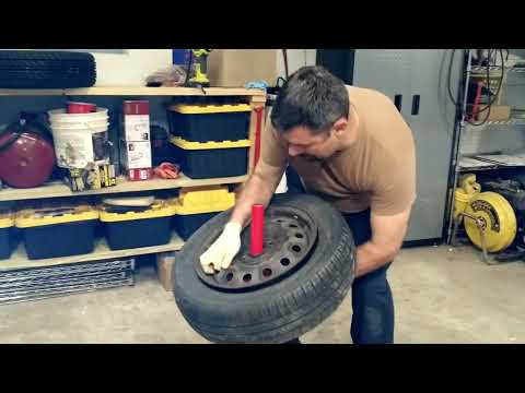 Harbor Freight Manual Tire Changer. How to set it up and use it the right way.