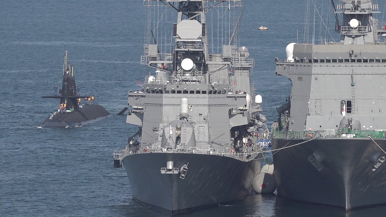 2026海上自衛隊呉基地空母KAGA「3月21日（土）春近し💮今週の⚓呉基地では？にほんばれ阪神基地へ別れの出港~続いて潜水艦が２隻入港‼」②