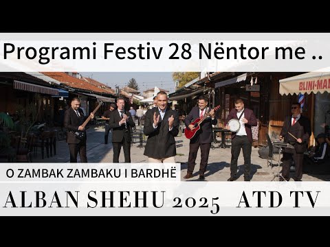 ALBAN SHEHU & Orkestra Vllaznim Buxhovi - O ZAMBAK ,ZAMBAKU I BARDHË - Live 2025 - 4K - ATD TV PEJË