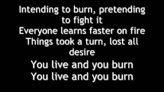 Alkaline Trio- Burn (Lyrics)